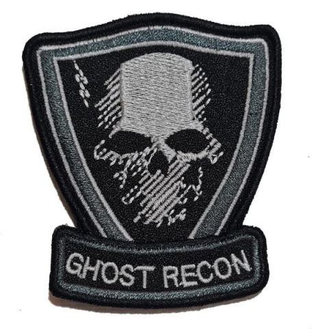 GHOST RECON PATCH - SİYAH-BEYAZ
