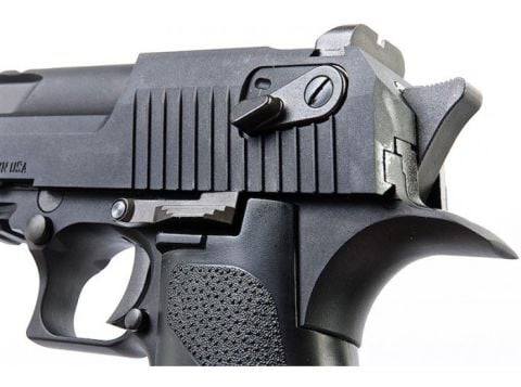 WE AW Desert Eagle L6 .50AE RAIL (Siyah) GBB AIRSOFT TABANCA