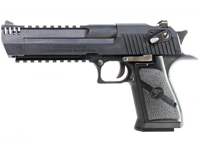 WE AW Desert Eagle L6 .50AE RAIL (Siyah) GBB AIRSOFT TABANCA