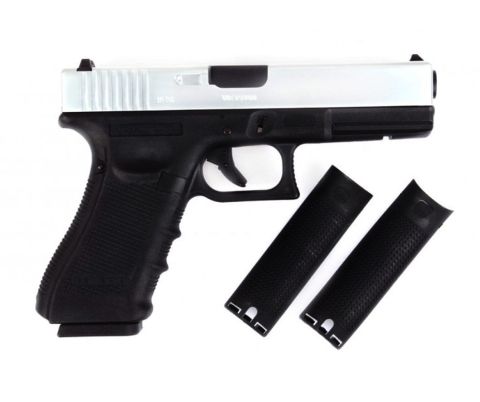 WE GLOCK G18C Gen4 Silver Airsoft Tabanca