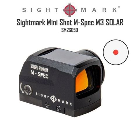 Sightmark Mini Shot M-Spec M3 SOLAR Güneş Enerjili RED-DOT