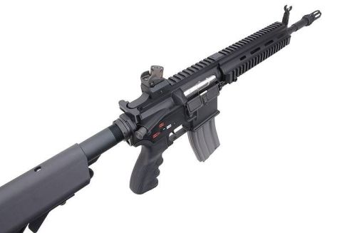 WE-TECH OPEN BOLT M4-SOL CARBİNE AİRSOFT GBB RİFLE (COLOR: BLACK)
