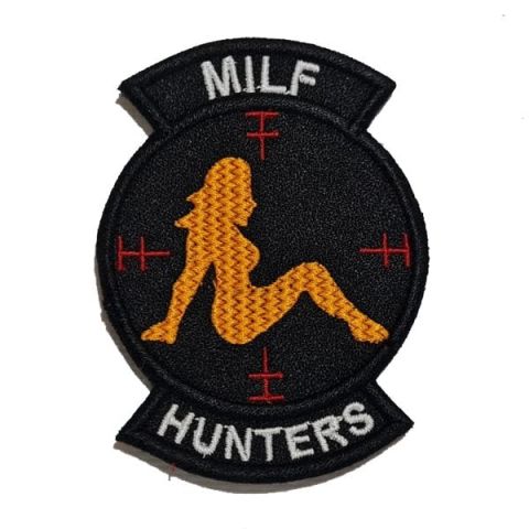 MILF HUNTERS ORANGE PATCH