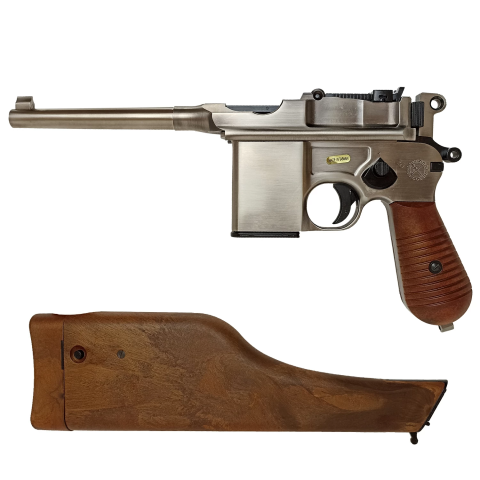 WE Mauser M712 Marking SILVER GBB Airsoft Tabanca
