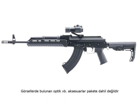 CYMA Tactical AK with M4 CQB Stock Airsoft AEG Tüfek Siyah - CYMA-CM078D