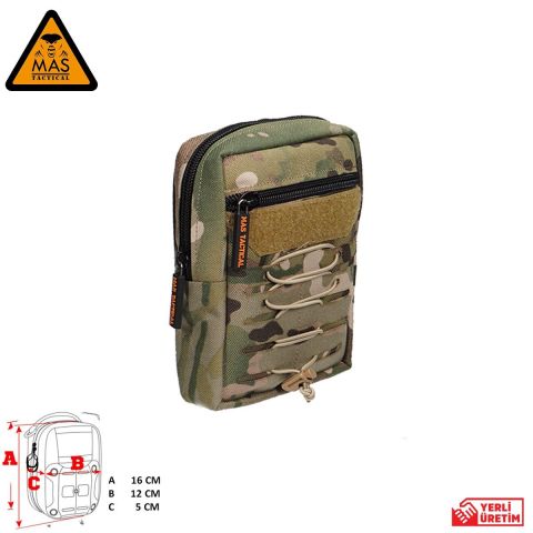 Yardımcı Cep Dikey  Multicam-M  MAS-101-10-30-M