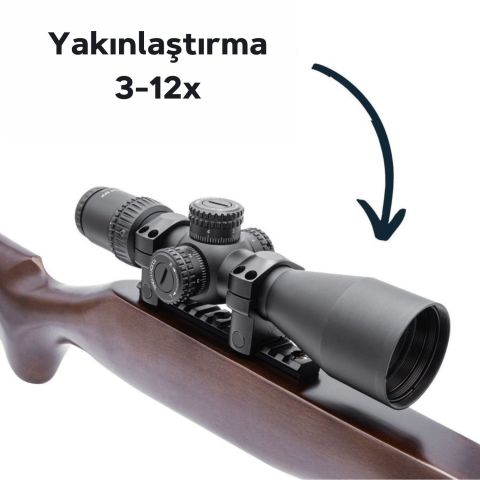 Veyron SFP 3-12x44 Second Focal Plane (SCOM-24)