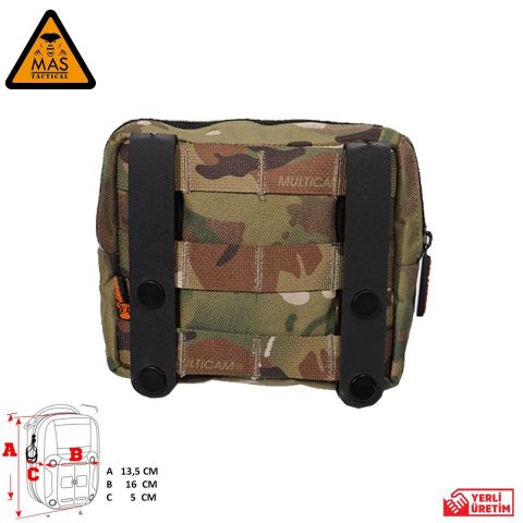 Yardımcı Cep Yatay Multicam L MAS-101-20-30-L