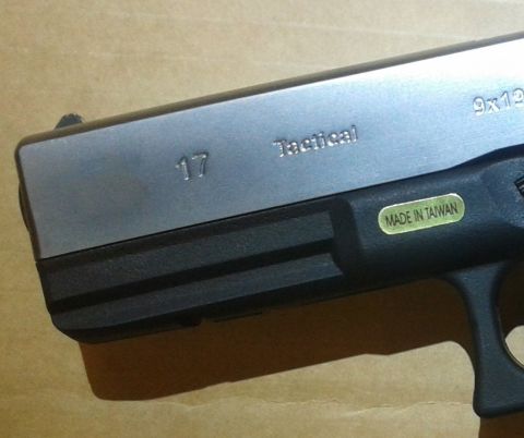 WE G17 GLOCK 17 Gen 3 Silver GBB Airsoft Tabanca