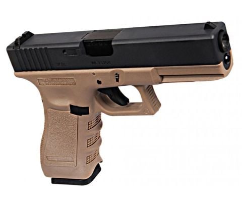 WE G17 GLOCK 17 GEN3 TAN GBB Airsoft Tabanca