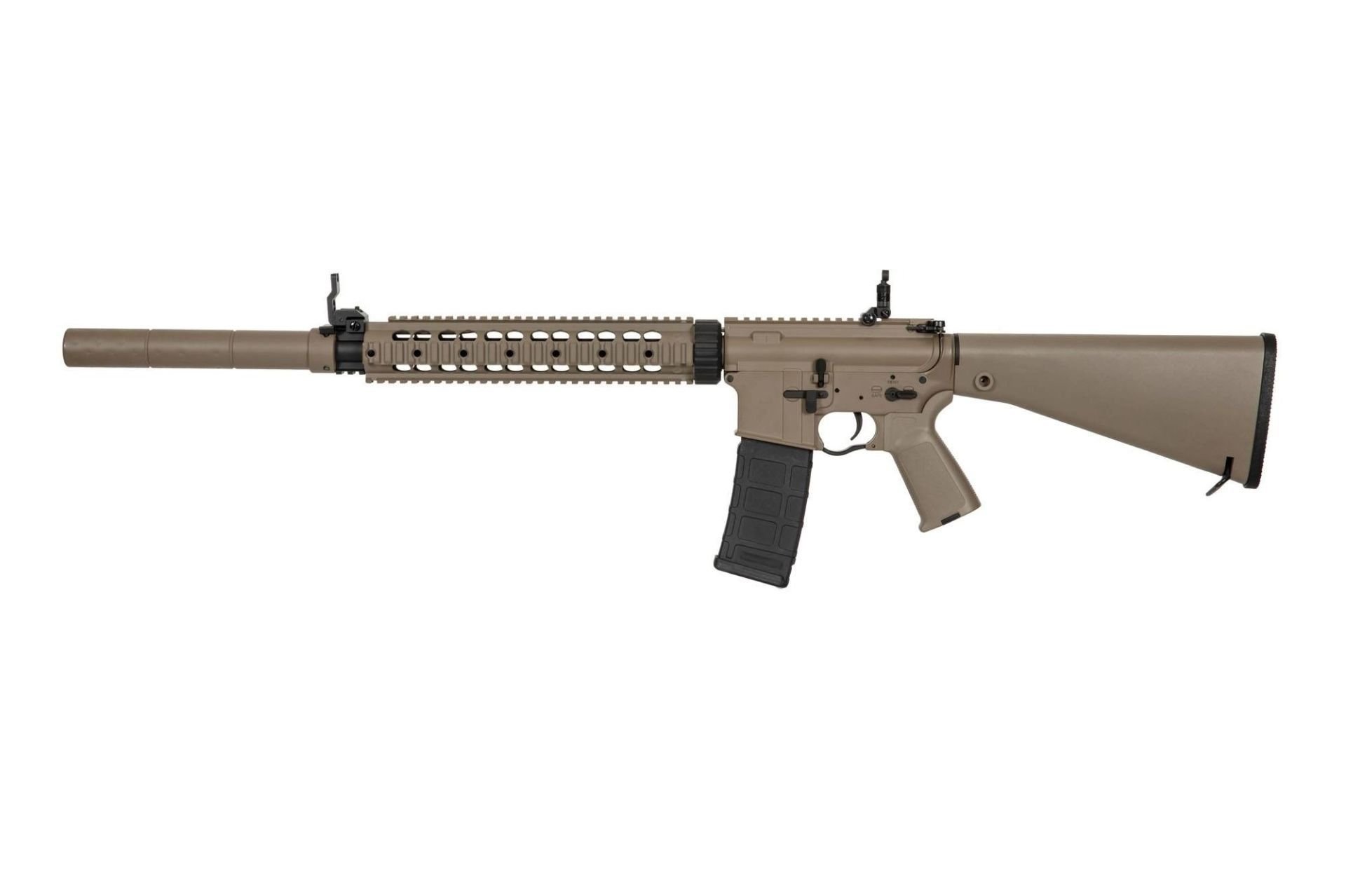 CYMA Full Metal MK12 SPR MOD.1 Sport  (DESERT) Airsoft AEG  Tüfek  CM072FDE