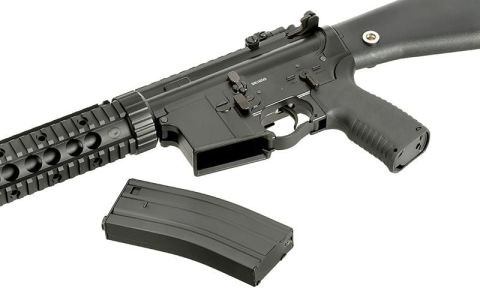 CYMA Full Metal MK12 SPR MOD.1 Sport  (Siyah) Airsoft AEG  Tüfek  CM072-BJK