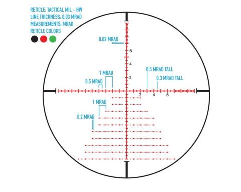 Sightmark Pinnacle 5-30x50 TMD Tüfek Dürbünü
