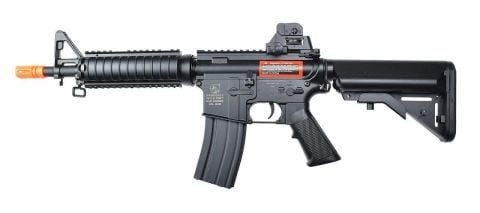 Cybergun Colt Lisanslı M4 CQB-R SOPMOD SIYAH LiPo Ready Metal Gearbox Airsoft Tüfek CYMA OEM