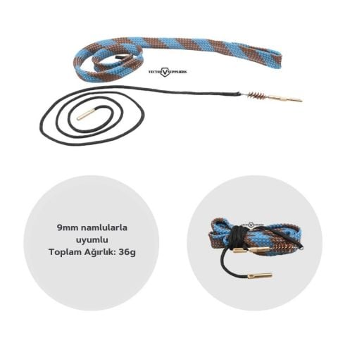 9mm BoreSnake Namlu Temizlik Kiti - SCCK-04