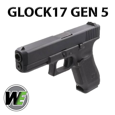 Airsoft Tabanca WE Glock 17 Siyah Gen5 WE-G001VB-BK 17-GEN5