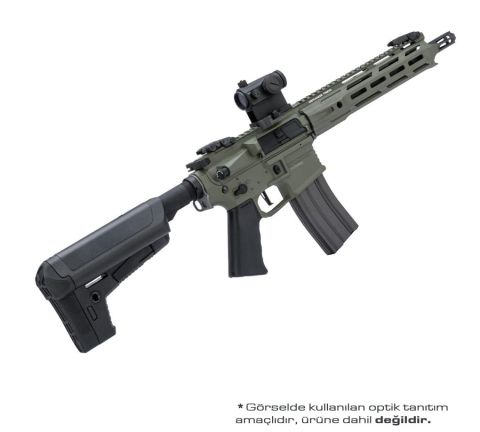 KRYTAC TRIDENT MKII CRB M-LOK AEG AIRSOFT TÜFEK - YEŞİL