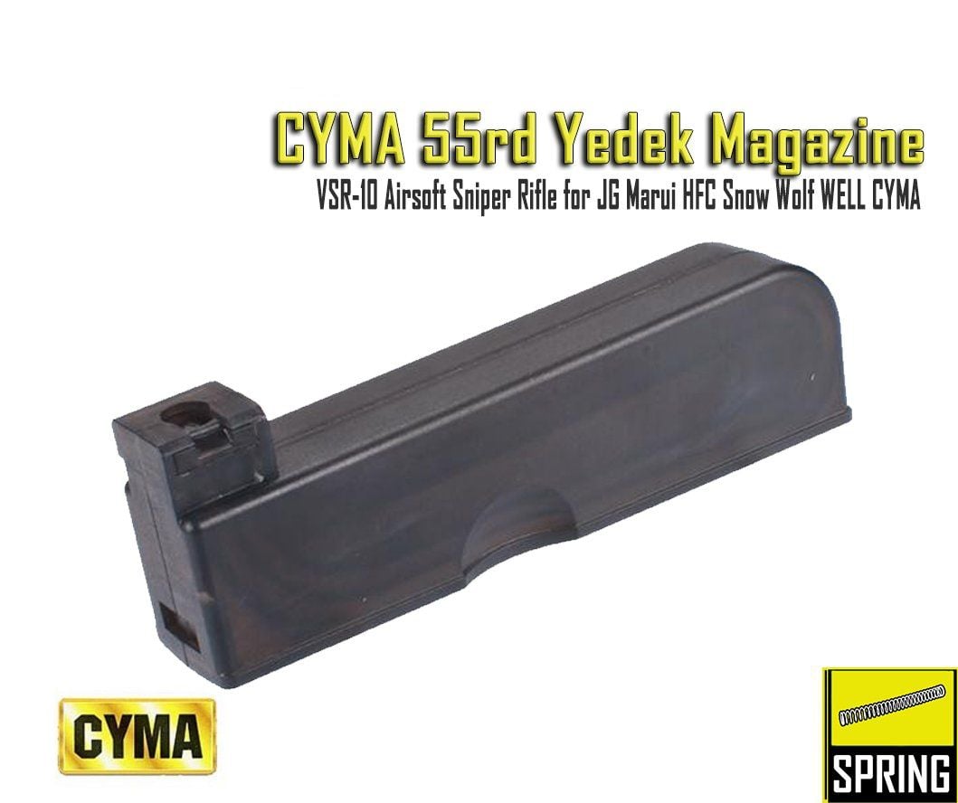 VSR-10 55BB Yaylı Tüfek Yedek Şarjörü MARUI, JG, HFC, Snow Wolf, WELL, CYMA