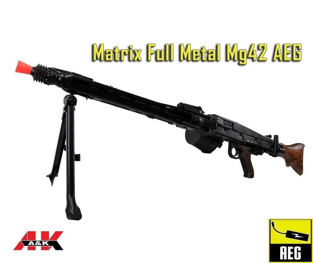 Matrix Full Metal MG-42 Airsoft AEG Makineli Tüfek