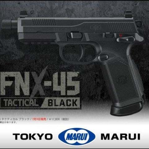 Tokyo Marui FNX-45 Taktik GBB Tabanca (Siyah)