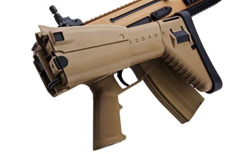 CYMA FN Lisanslı SCAR-L Airsoft Tüfek / TAN Rengi