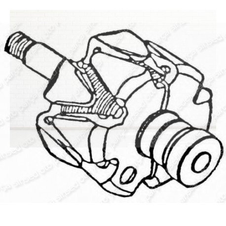 ALTERNATÖR ROTORU mako  6000046124