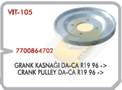 R19 / CLİO KRANK KASNAĞI E7J MOTOR 7700864702
