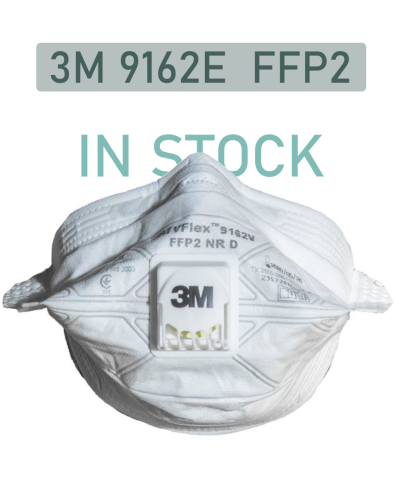 3M™ 9162E FFP2 VFlex Ventilli Solunum Maskesi - 15 ADET