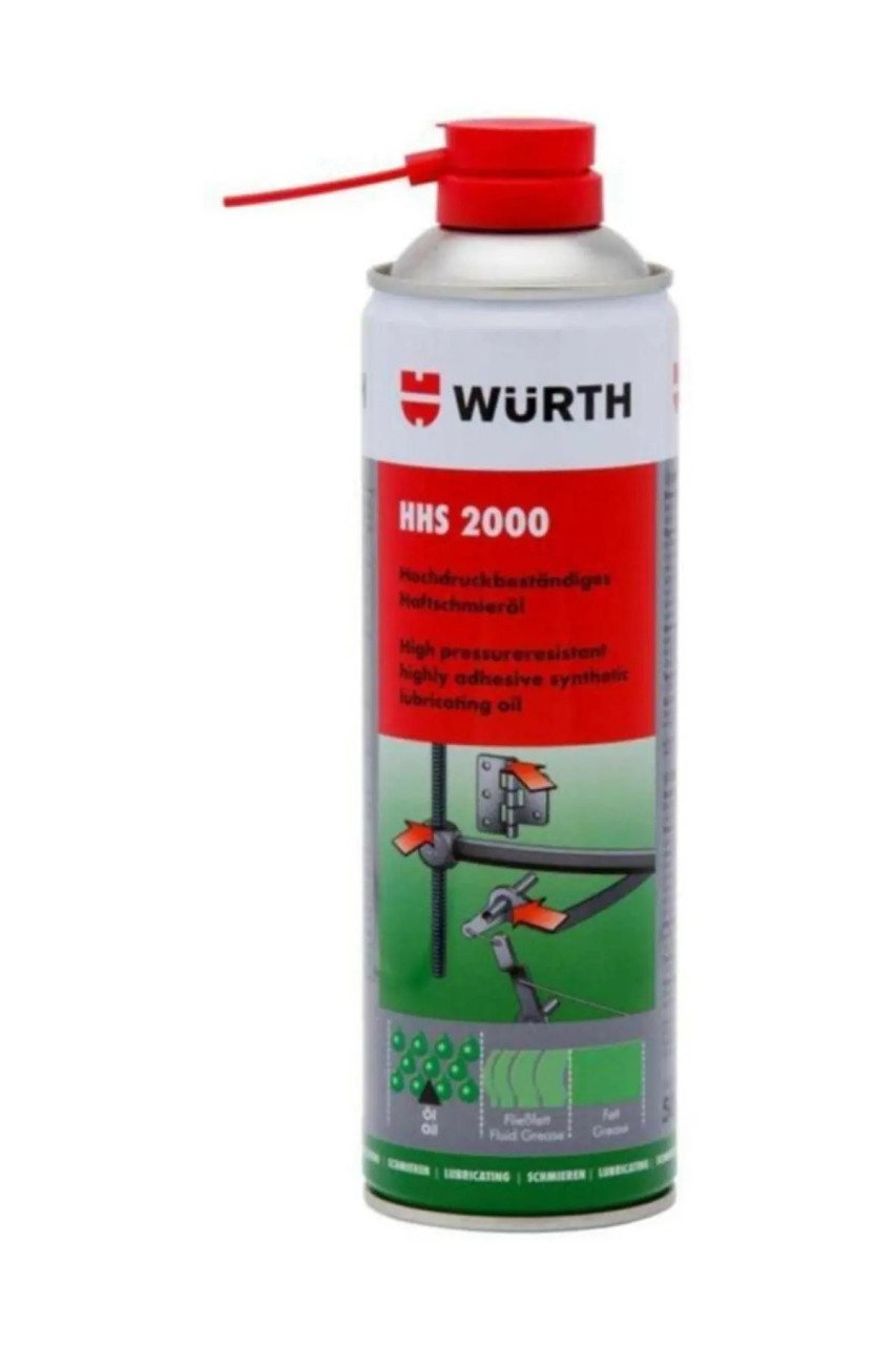 Würth HHS 2000 Sıvı Gres Tutunma Özellikli Yağlayıcı 500 ml