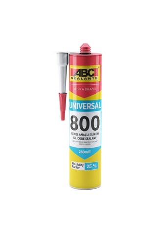 ABC 800 Universal Silikon 300 ml Siyah 52175