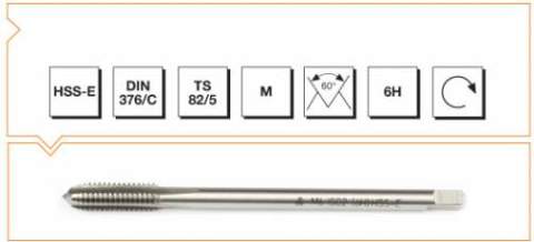 Makina Takım Endüstrisi Hsse Dın 376/c Makina Klvz M24