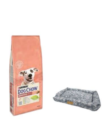 Dog Chow Somonlu Yetişkin Köpek Maması 14 Kg,Mini Small Colours Yatak