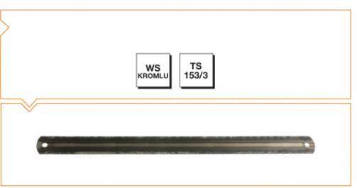 CR METAL EL TEST. 300*25*0,8MM Z:18