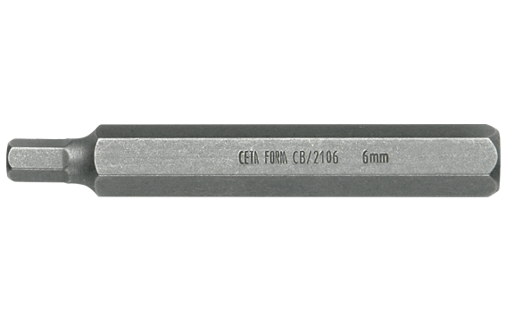 CETA FORM CB/2110G Sıkıştırma Yuvalı Allen Bits Uç-Uzun Tip 10x75 mm