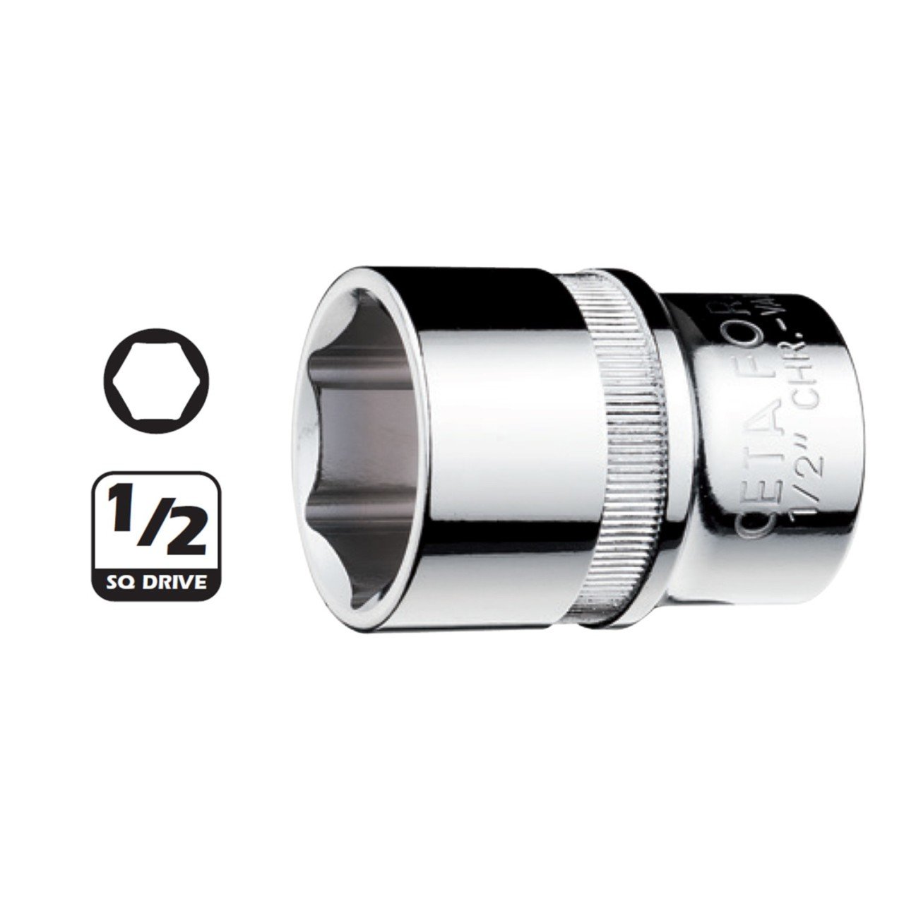 Ceta Form C22-H19 19 Mm 1/2” 6 Köşe Lokma Anahtar