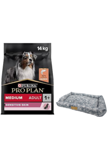 Pro Plan Medium Adult Somonlu Hassas Yetişkin Köpek Maması 14 Kg,Mini Small Colours Yatak