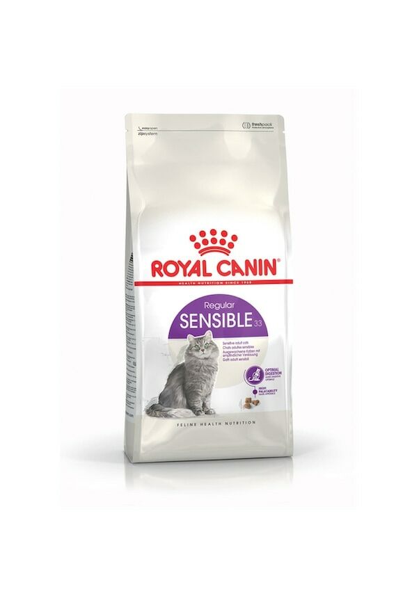 Royal Canin Sensible 33 Sindirim Hassasiyetli Yetişkin Kedi Maması 4 KG