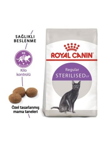 Royal Canin Sterilised 37 Kısırlaştırılmış Yetişkin Kedi Maması 15 KG