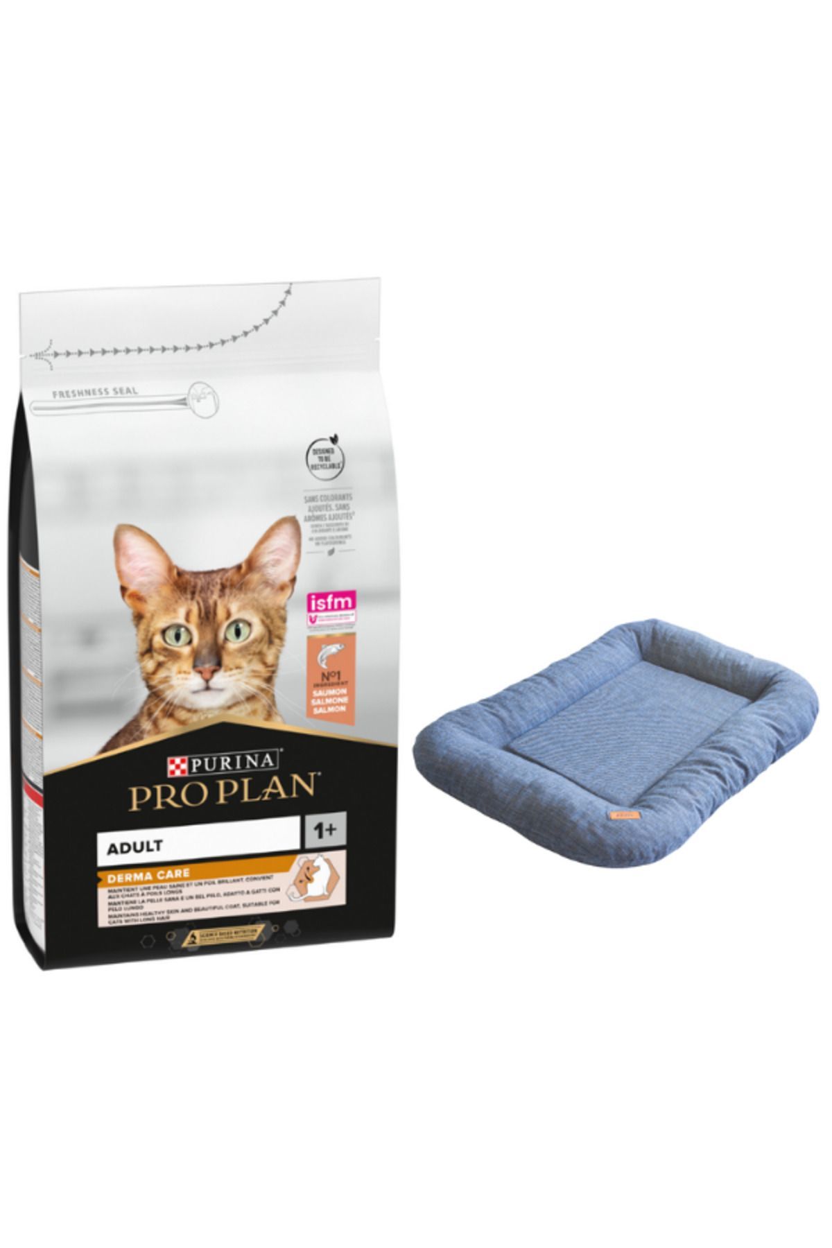 Pro Plan Elegant Somonlu Yetişkin Kuru Kedi Maması 3 Kg + Lepus Air Cushion Yatak