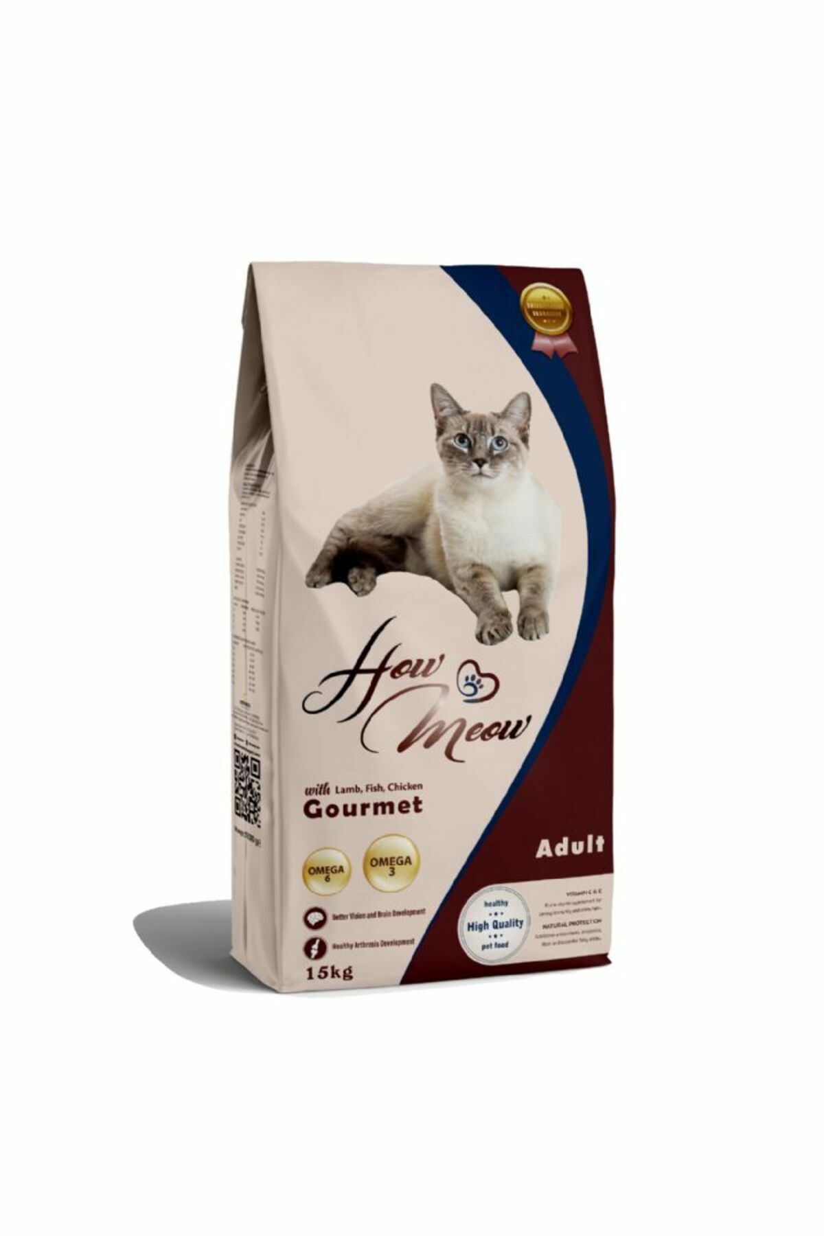 How Meow Yetişkin Kedi Maması Gurme 15 Kg