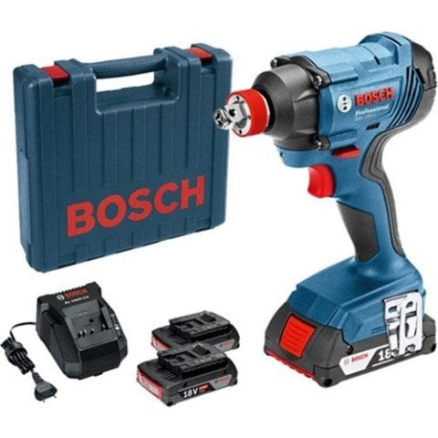 Bosch Professional Gdx 180-LI 2X3.0AH Akülü Darbeli Vidalama Makinesi / Somun Sıkma Makinesi