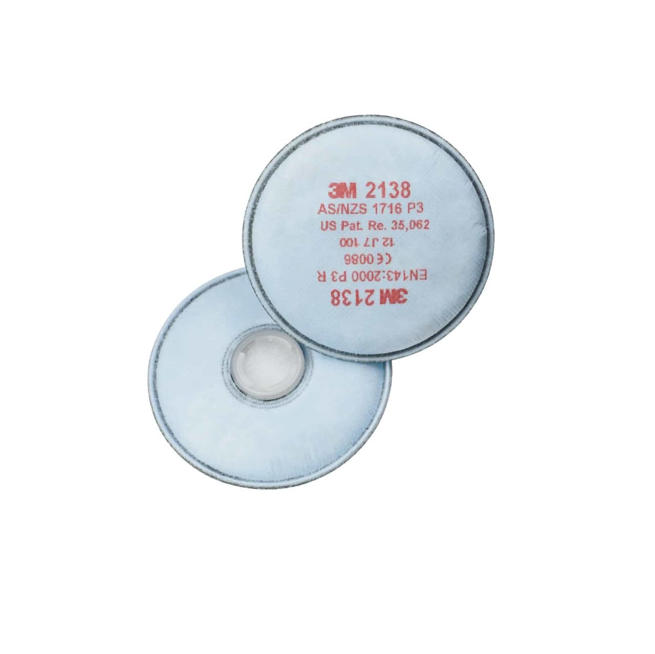 3M™ 2138 P3 Organik Ozon Gaz/Buhar Filtre - Çift