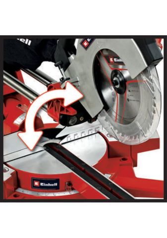 Einhell TE-SM 2534 Dual Pistonlu Gönye Testere Sağ/Sol Yatarlı  - 4300870