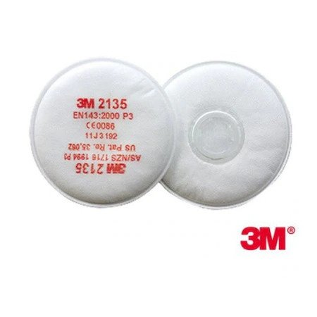 3M 2135 P3 Dust Mist Smoke Filter DOUBLE