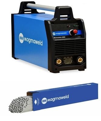 Magmaweld Monostick 200i Kaynak Makinesi (Monofaze)+Magmaweld Esb 48 2,50*350 Bazik Elektrod