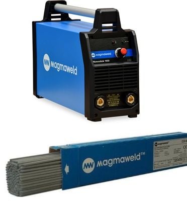 Magmaweld Monostick 165İ İnverter Kaynak Makinası+Magmaweld Bazik Elektrod Esb 48 3,25*350mm