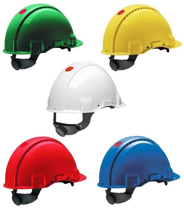 3M G3000 Adjustable Helmet Safety Helmet