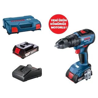 Bosch GSB 18V-50 2.0 Ah Çift Akülü Professional Darbeli Delme/Vidalama