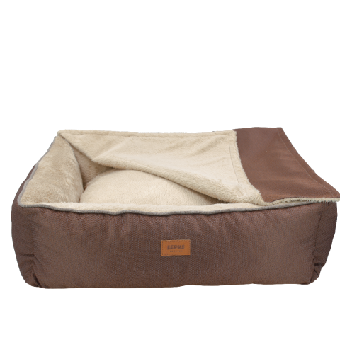 Lepus Winter Bed Yatak Kahverengi Large 67x82x23 cm