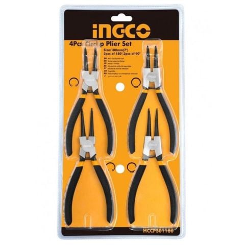 İngco-HCCPS01180 Sekman Pense Seti 180mm 4'lü Paket